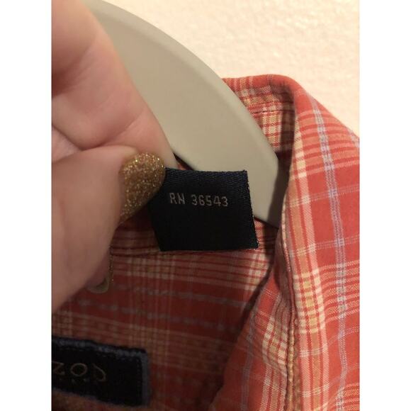 Izod button up blouse size M - Picture 4 of 6